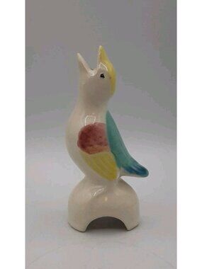 Vintage Morton Pottery Vintage Pie Bird Vent Patches 4 3/4" Tall 1940